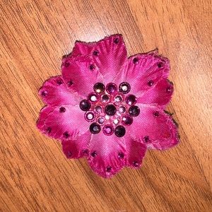 Tarina Tarantino Rhinestone Flower Clip